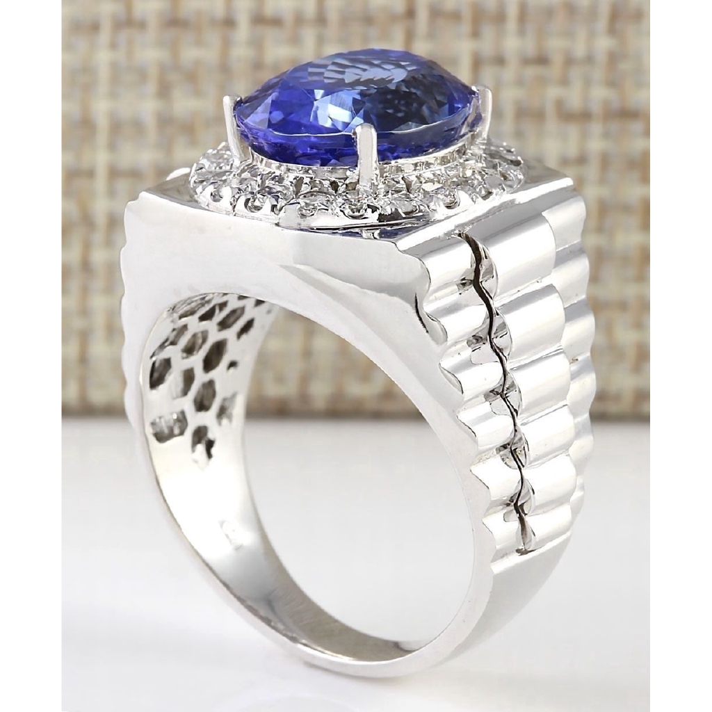 Nhẫn đeo tay mạ bạc khắc hoa văn tinh xảo