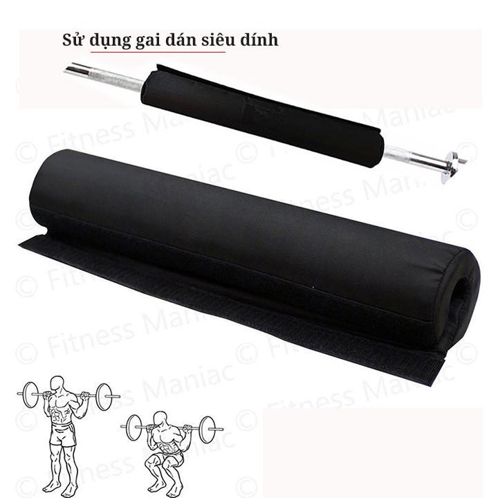 Đệm mút lót vai hổ trợ gánh tạ, tập squat JS428