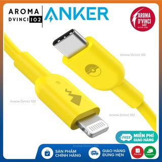 Cáp sạc nhanh ANKER A8632 dài 0.9m (Phiên bản Pokemon) - Hỗ trợ sạc nhanh 18W PD