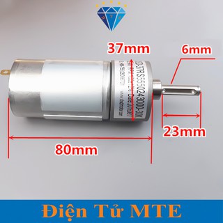 Động cơ giảm tốc 555 DC12V - 80vòng/phút