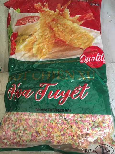 Sẵn - 1kg Bột chiên xù hoa tuyết panko Việt Nam