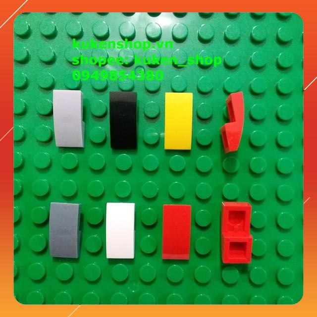 Đồ Chơi COMBO 5 Gạch Bo Góc 1x2 NO.338 - Phụ Kiện MOC Brick