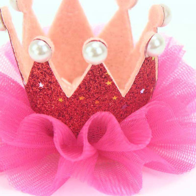 Băng Đô Hình Vương Miện Cho Bé Gái