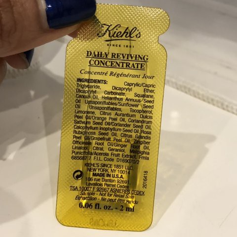 [ Sample 2ml ] Tinh Chất Phục Hồi Da Ban Ngày Kiehl.s Daily Reviving Concentrate | Kiehls