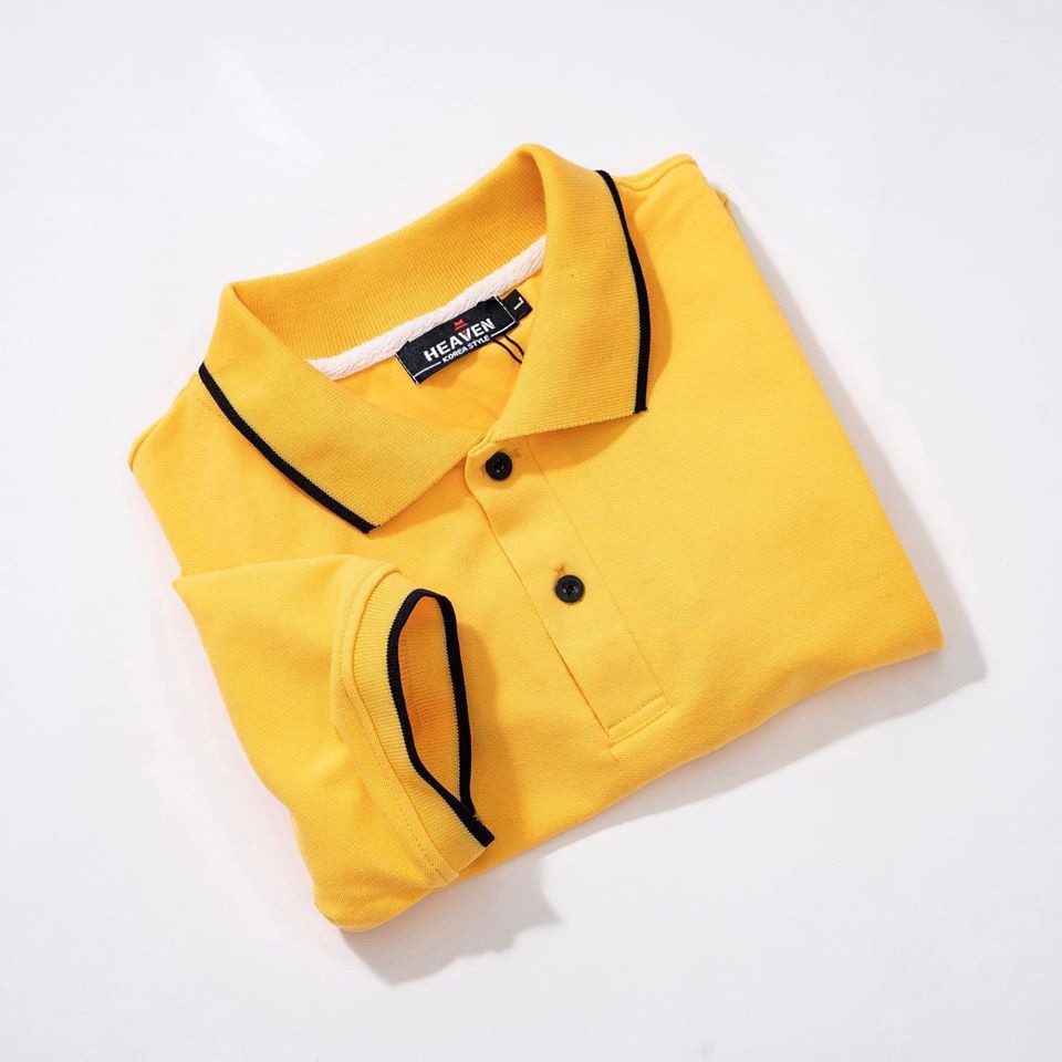 Áo thun Polo nam có cổ ngắn tay dáng bacsic, chất vải thun cotton dày dặn | BigBuy360 - bigbuy360.vn
