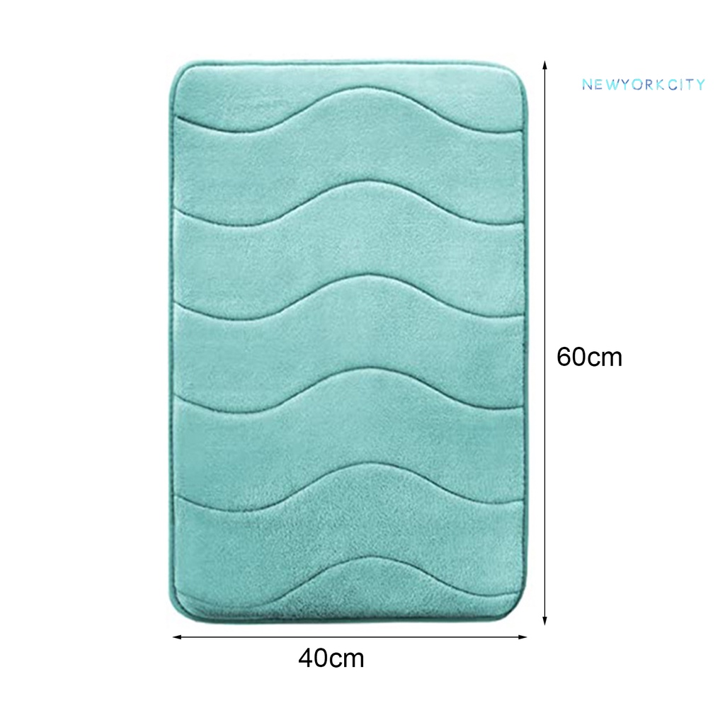 Thảm Chùi Chân Lông Cừu San Hô Mềm Mại Thấm Hút Nước Nhanh Khô Chống Trầy Xước Chống Trượt