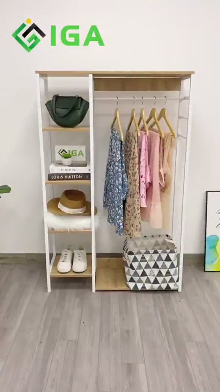 Giá treo quần áo IGA Hanger nội thất phòng ngủ hiện đại - GM08 | BigBuy360 - bigbuy360.vn
