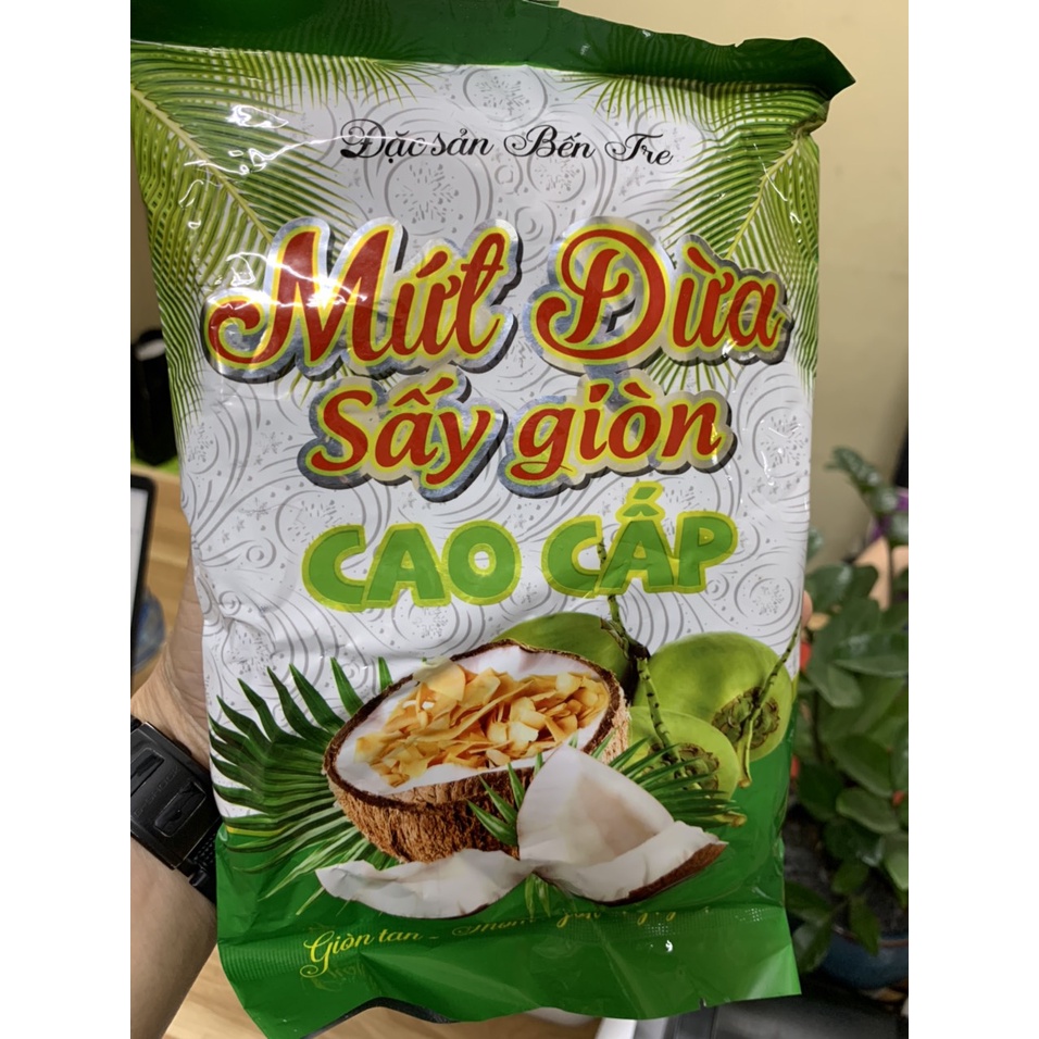 Mứt Dừa Sấy Khô/ Dừa Khô Cẩm Vân - Cẩm Nhung - Giòn Ngon