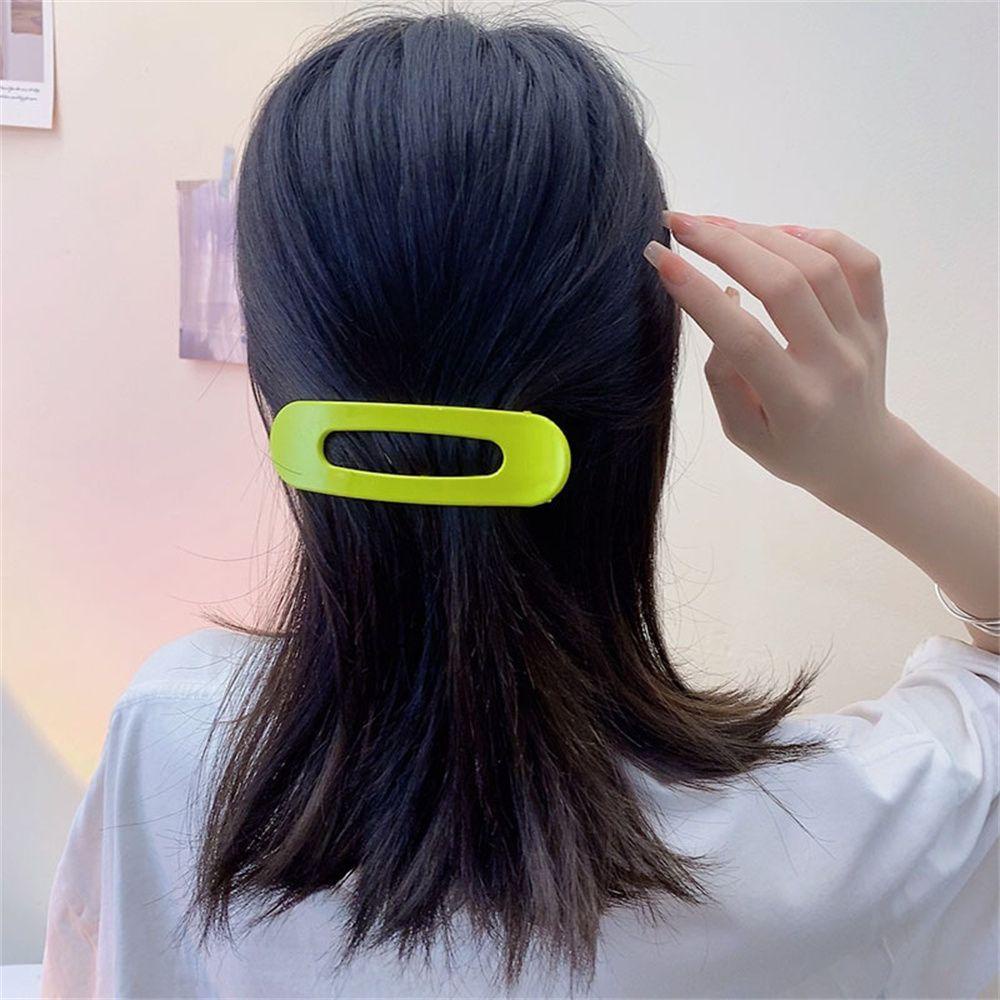 Kẹp Tóc Mỏ Vịt Một Cánh Màu Trơn Xinh Xắn