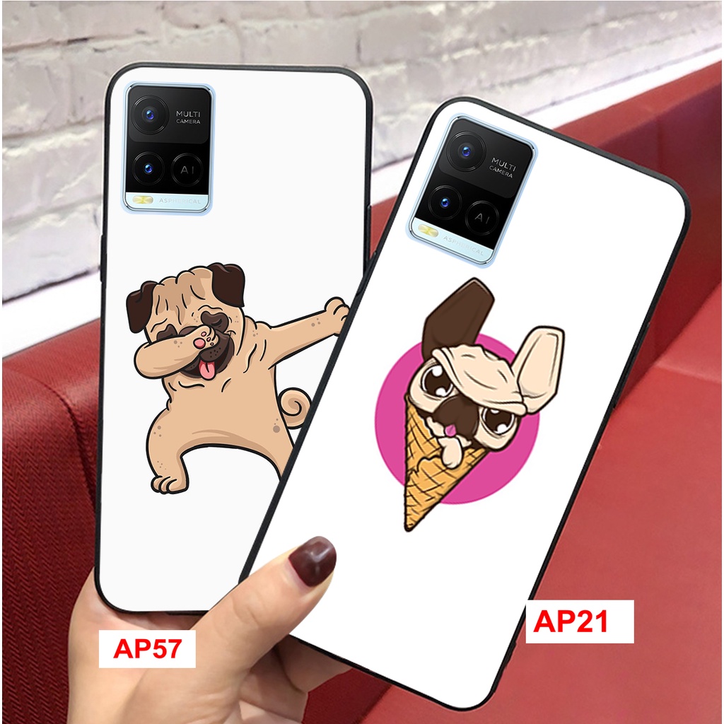 ỐP LƯNG VIVO Y21 -VIVO Y21S-VIVO V21 5G IN CHÚ CHÓ ĐÁNG YÊU CUTE GIÁ RẺ