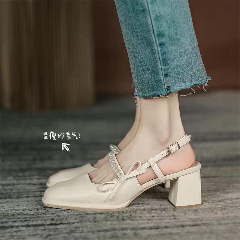 Giày vintage tiểu thư 3 màu