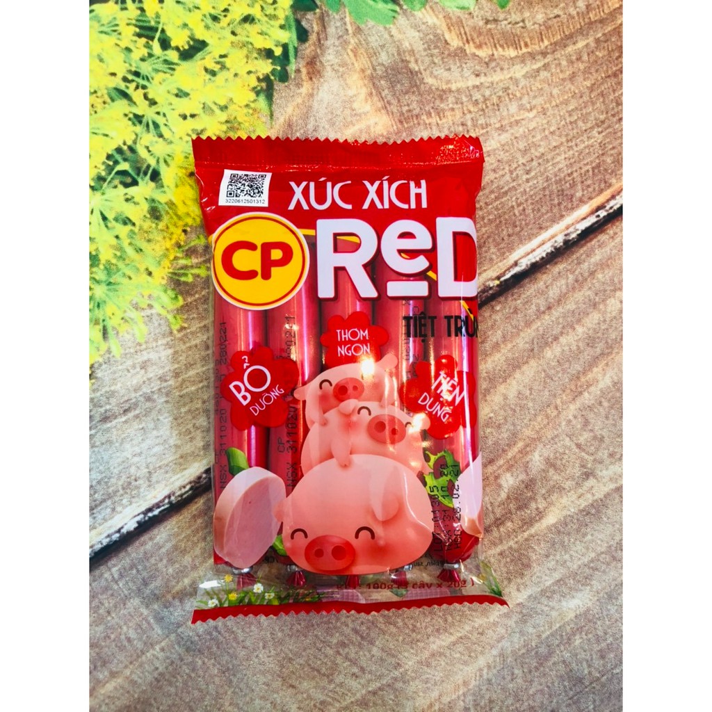 Xúc xích tiệt trùng CP gói 100g