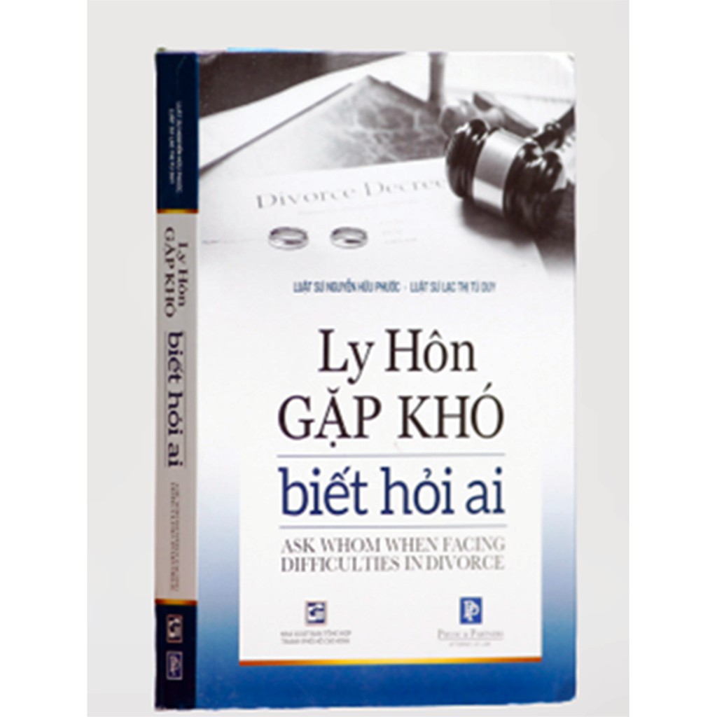 Sách - Ly hôn gặp khó biết hỏi ai