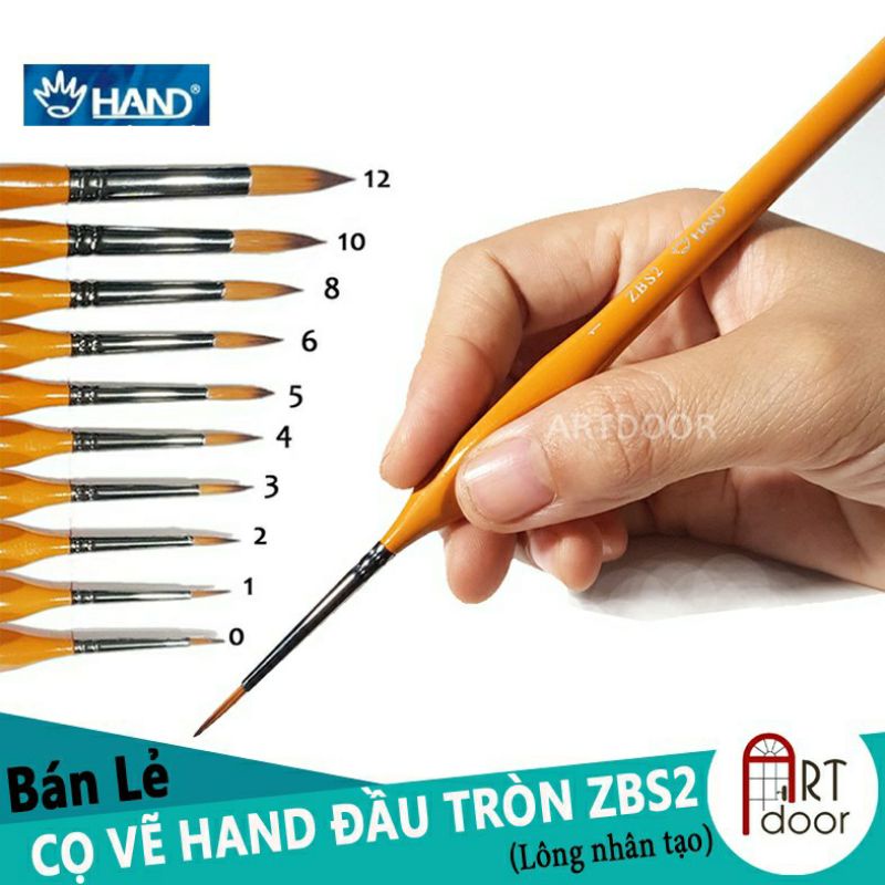 Cọ vẽ HAND ZBS2 hàng chính hãng