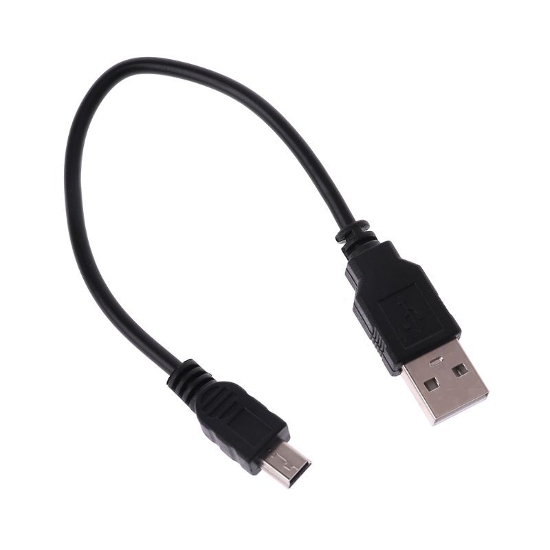 VIVI 1PCS black USB male to 5PIN data cable short line USB2.0