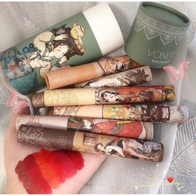 [HOT] Set Son Kem 5 Cây VONGEE Siêu Lì