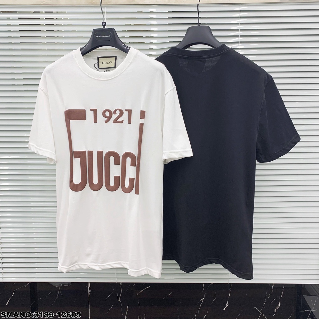 Áo Phông Kiểu GUCXI Bản Chữ Phông Rộng Phối Cách Hợp Fom Nam Nữ, Cotton Mịn Thoải Mái Hoạt Động Mã Mới GAREM 2022