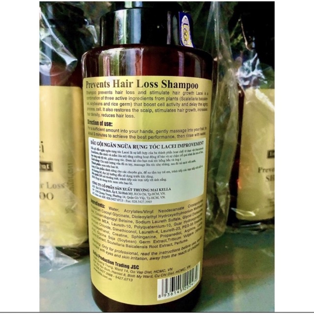 Dầu gội Ngăn Ngừa Rụng tóc LACEI IMPROVEMENT 500ml.