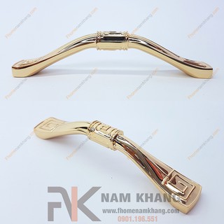 Tay nắm cửa tủ mạ vàng họa tiết châu á NK040 (Màu Vàng)