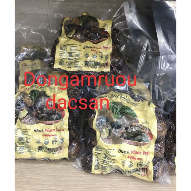 Sâm Macca Peru 100g chuẩn sâm macca đen