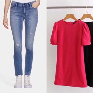 Combo 2 quần jean Ck và váy zara xuất xịn