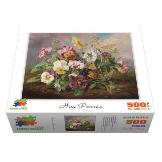 Tranh xếp hình 500 mảnh Minh Châu - Hoa Pensee