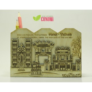 ỐNG BÚT HÌNH DANH THẮNG HÀ NỘI - CHÙA MỘT CỘT -  KHUÊ VĂN CÁC