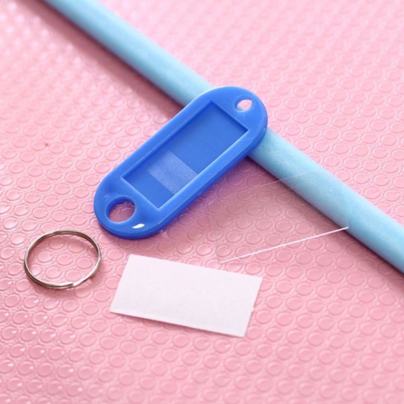 Set 50 Thẻ Id Gắn Chìa Khóa Hành Lý Tiện Dụng