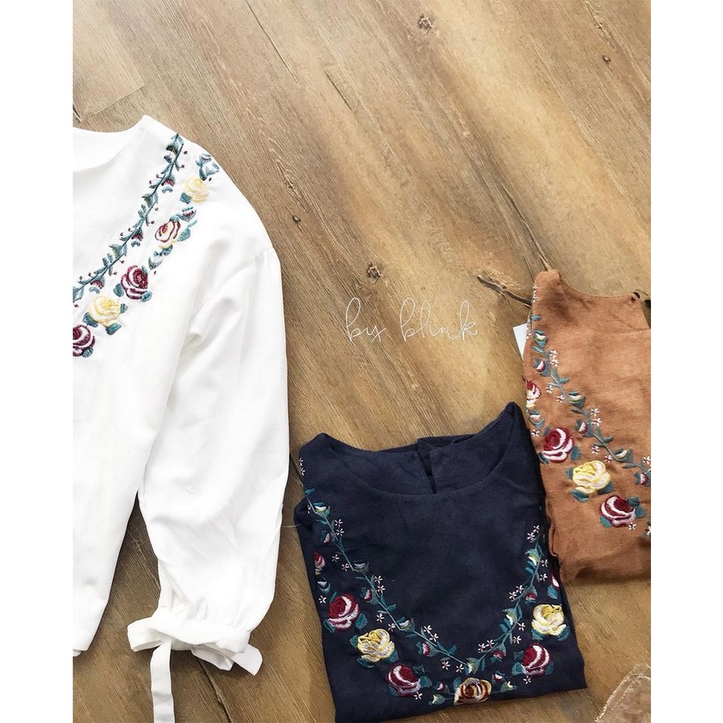 Áo Thêu Hoa  - Mẫu độc quyền không đụng hàng!