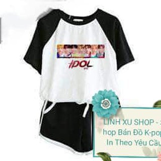 Set quần áo BTS MV Idol