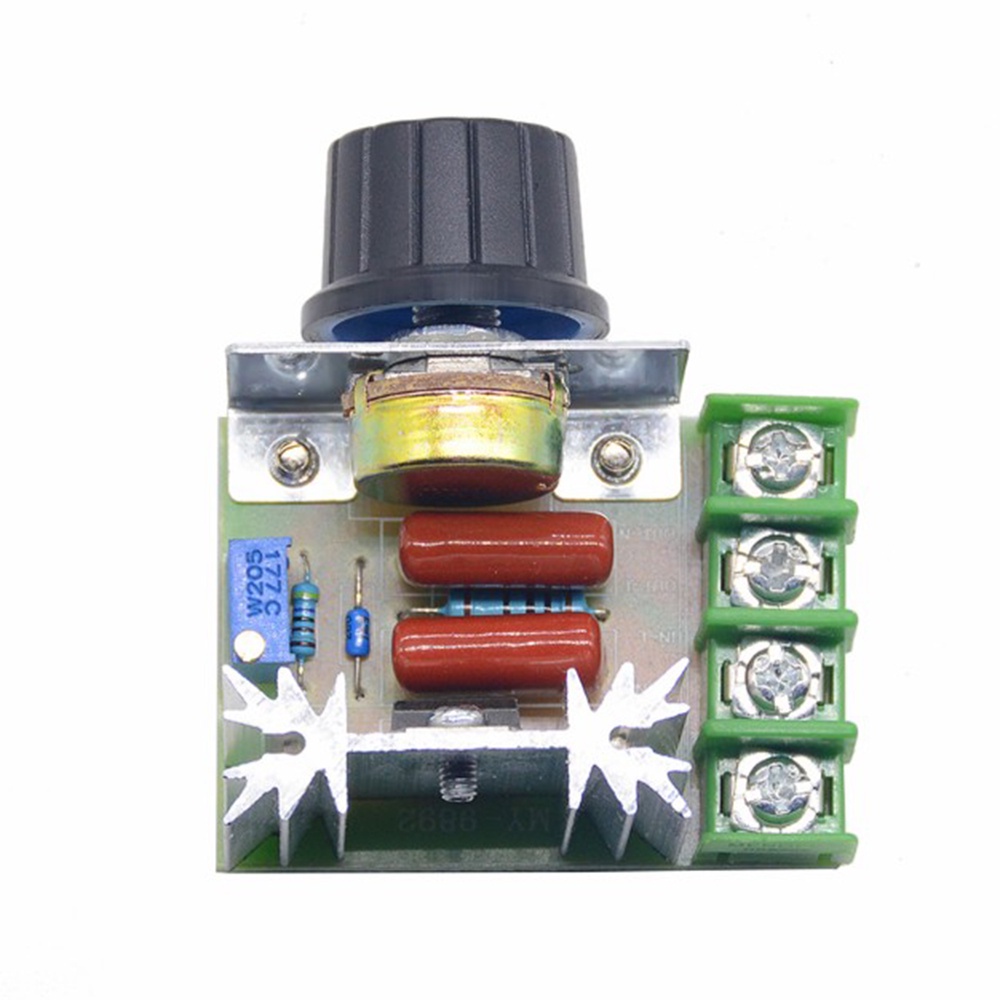Bộ điều chỉnh điện áp tốc độ động cơ AC 50-220V PWM 25A 2000W tiện lợi