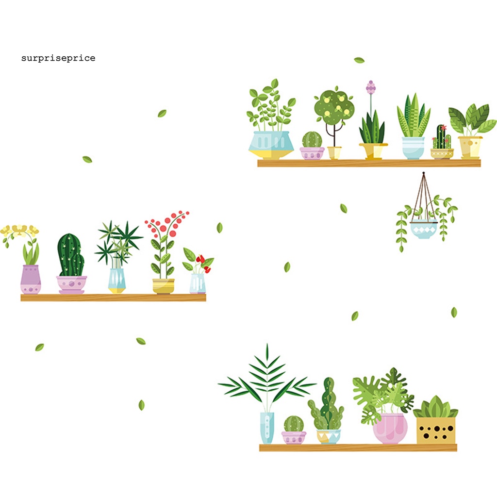 Decal dán tường Tự Dính Họa Tiết Cây Xanh Bắt Mắt Sành Điệu