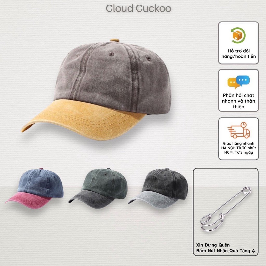 Mũ Lưỡi Trai Loang Sơn Tie Dye Pha 2 Mầu Hàng Quảng Châu Cao Cấp - Mã Số: LT0608