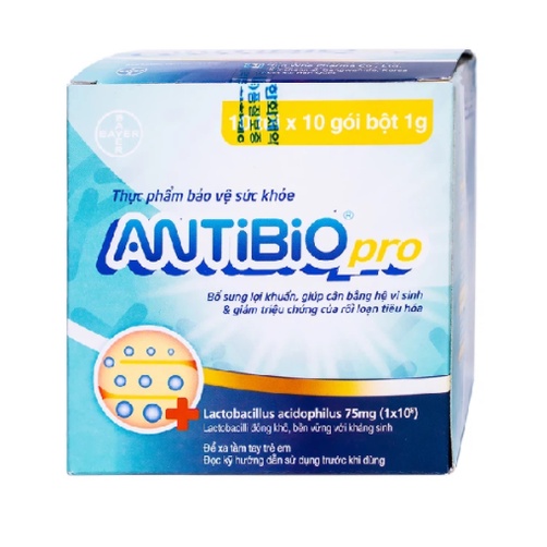 Combo 10 gói Antibio Pro, men vi sinh, bổ sung lợi khuẩn hàn quốc ( men tiêu hóa)