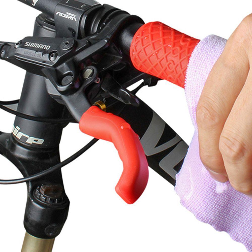 Bọc Tay Lái Xe Đạp Leo Núi Bằng Silicone Chống Trượt Thấm Hút Mồ Hôi