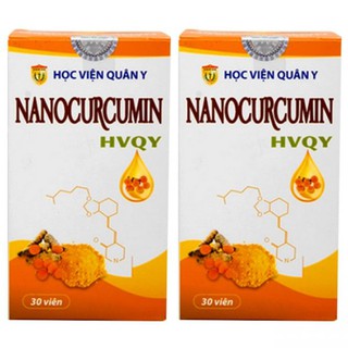ComBo 2 Hộp Viên Uống NANO CURCUMIN - HỌC VIỆN QUÂN Y