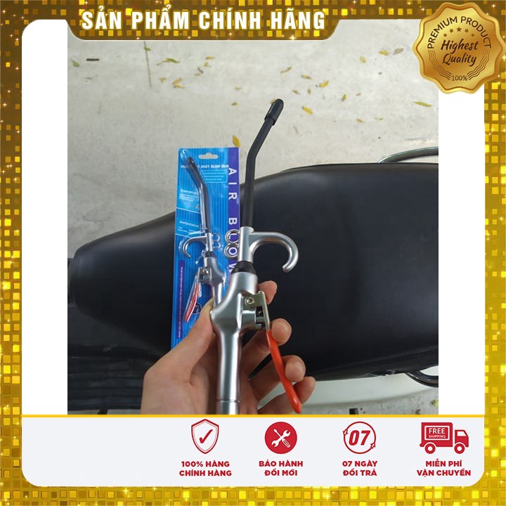 [RẺ VÔ ĐỊCH]Súng xì khô, xịt hơi thép Chrome không gỉ TAIWAN A-09 187PSI