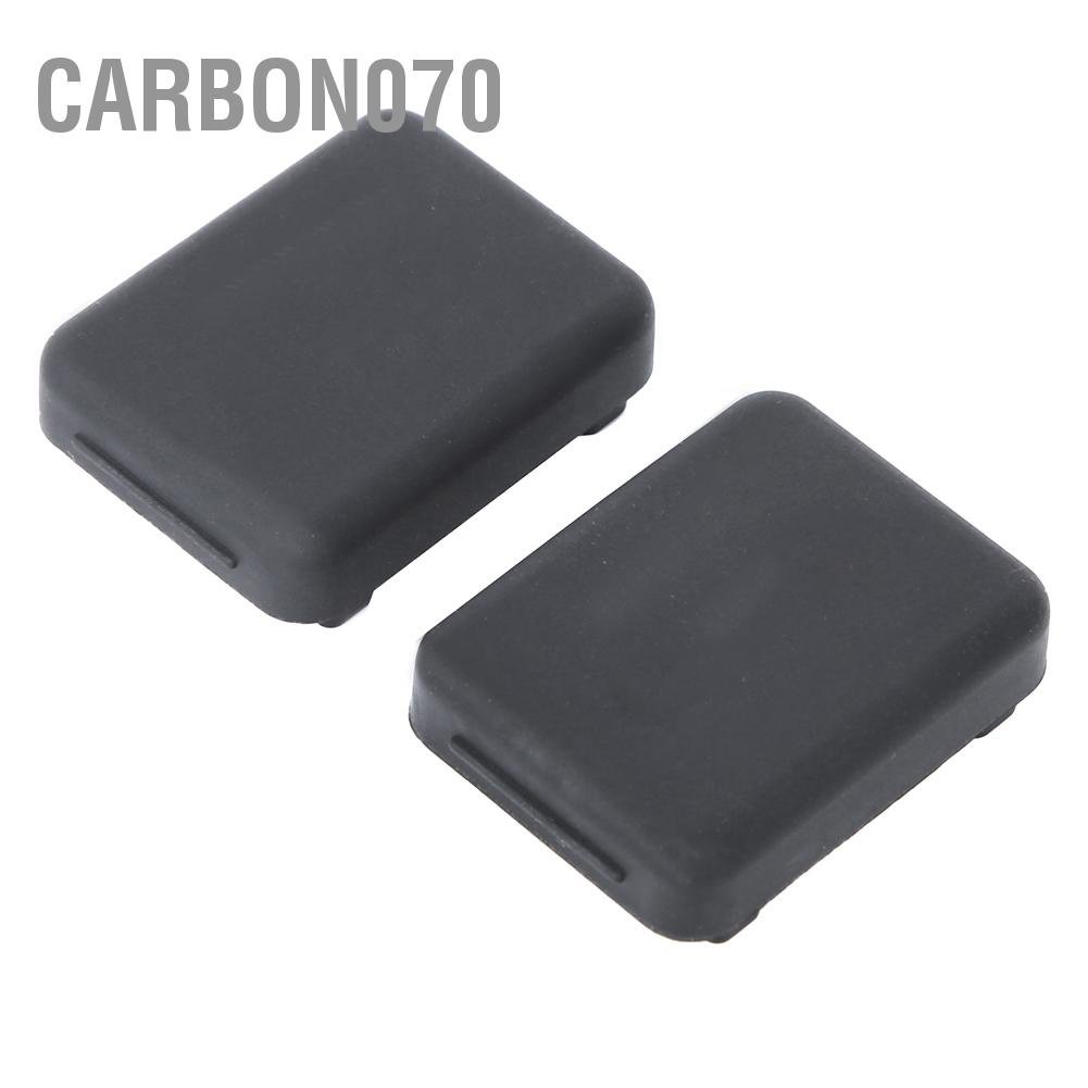 Carbon070 Sunnylife Mềm mại silicone đen Giao diện ống kính màu Nắp bảo vệ chống bụi cho INSTA360 ONE R