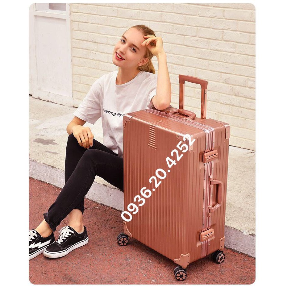 Vali kéo du lịch RIMOWA KHUNG NHÔM KHÓA SẬP_CHỐNG XƯỚC_TSA SIZE24