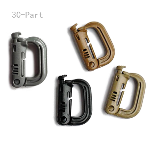 3c-bộ Khóa Chữ D Cho Ba Lô Leo Núi