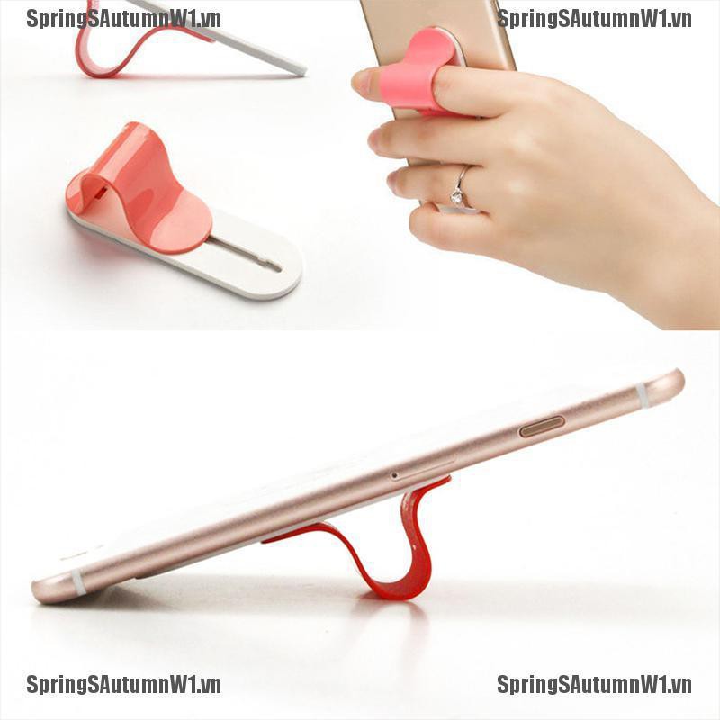 [Spring] Universal Adjustable Band Finger Ring Grip Stand Holder For Smart Mobile Phone [VN]