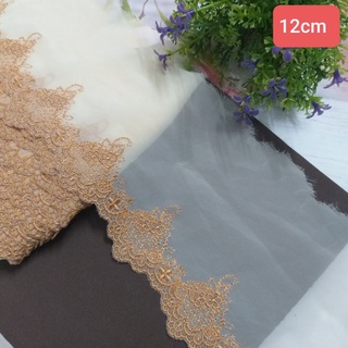 Ren thêu trang trí ,size 8 cm đến 20cm ( 1 mét)