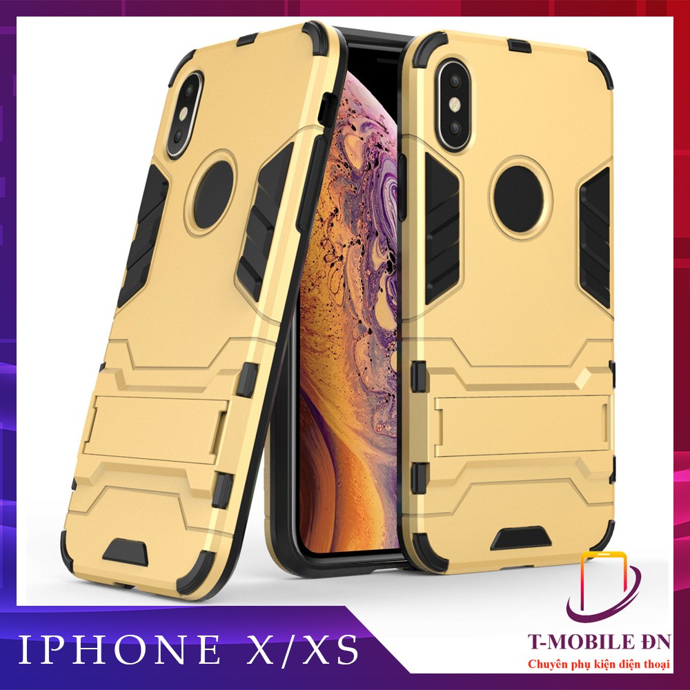 Ốp lưng iPhone 6 6s Plus 7 8 Plus iPhone X XR XS Max iron man chống sốc bảo vệ camera