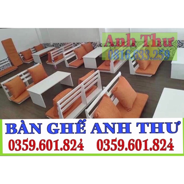 bàn ghế bệt trà sữa