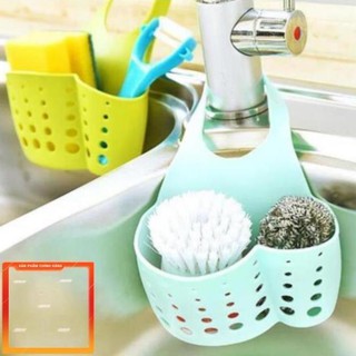 Giỏ Nhựa Đựng Lưới - Giỏ Đựng Giẻ Rửa Bát Thoáng Mát