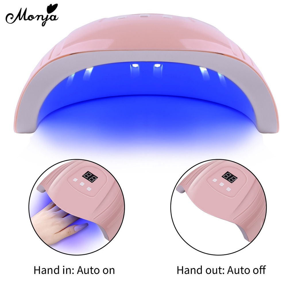 [Hàng mới về] Đèn sấy khô móng 36 bóng led UV 48W cảm biến thông minh