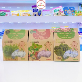 Mì Rau Củ Organic ANSAPO Cho Bé Ăn Dặm Hộp 120g (DATE 7/2022)