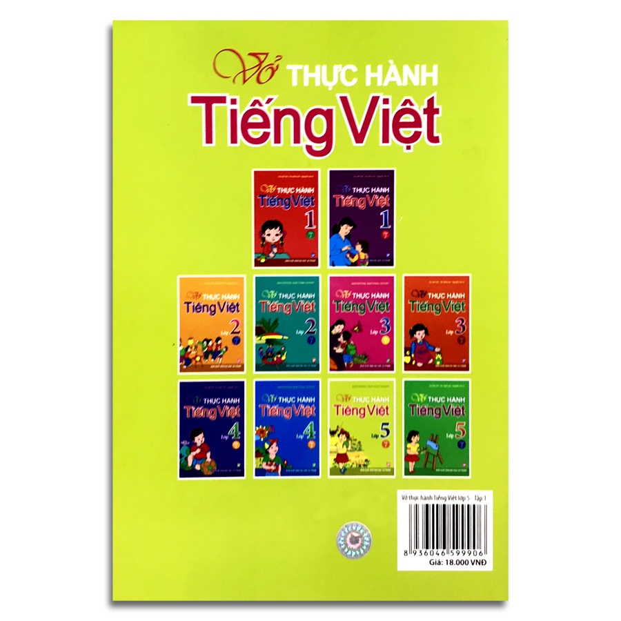 Sách - Vở Thực Hành Tiếng Việt Lớp 5 - Tập 1