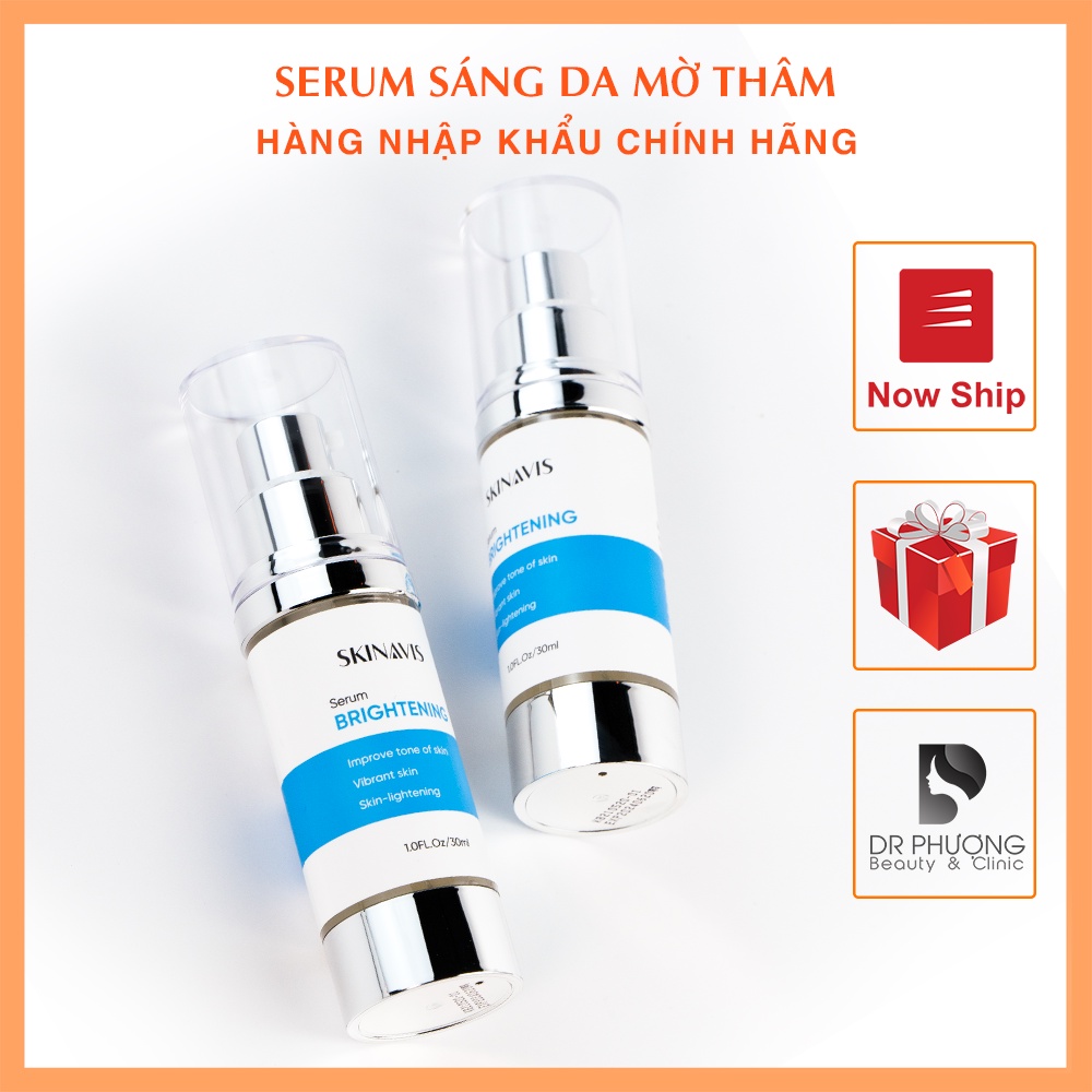 [CHÍNH HÃNG] Serum Dưỡng Trắng, Giảm Thâm SKINAVIS Brightening