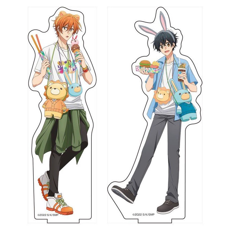 (DẠO PHỐ) Standee mô hình Sasaki và Miyano mica acrylic tượn trưng bày trang trí anime chibi
